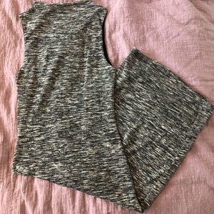 Black and white marble dress